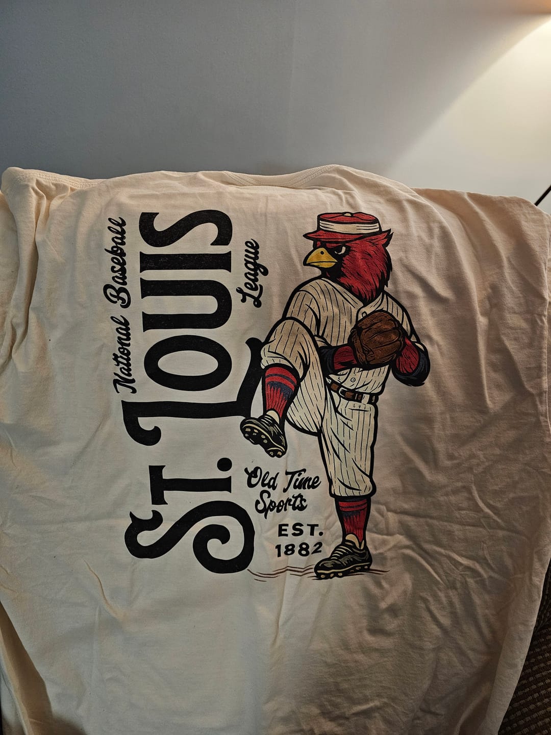 Customer photo review of Old Time St. Louis Baseball T-Shirt