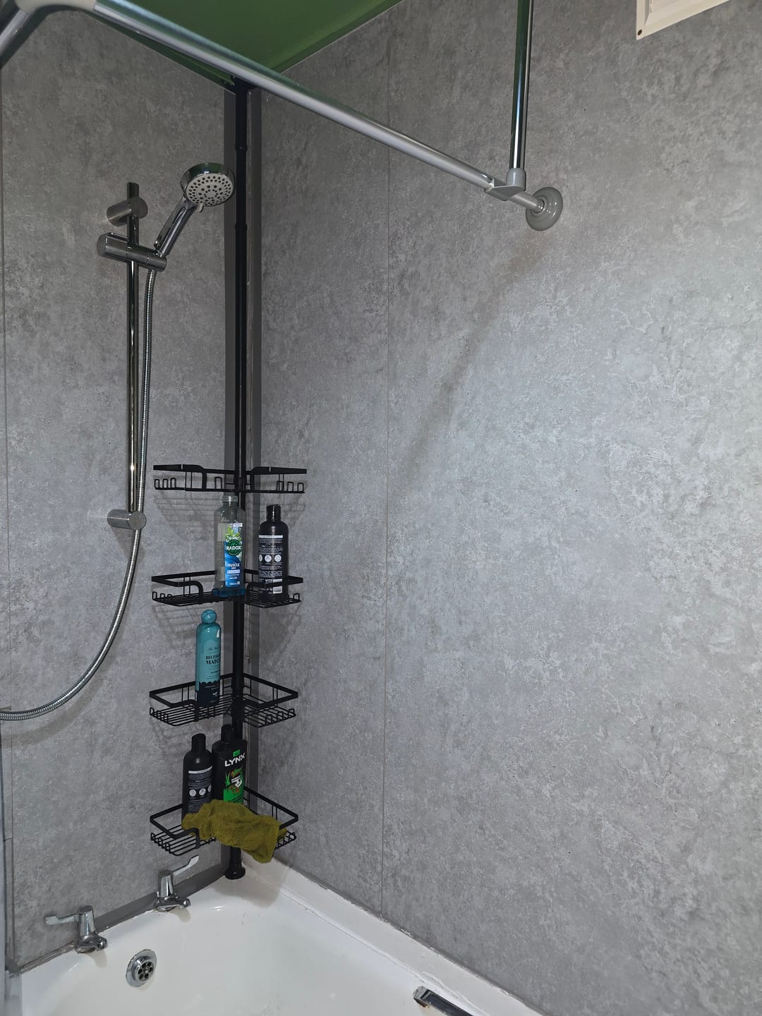 Customer photo review of 10mm Light Concrete Matt Shower Panel 1M x 2.4M
