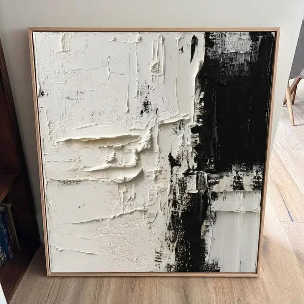 Customer photo review of Original Abstract Oil Painting #CXV066
