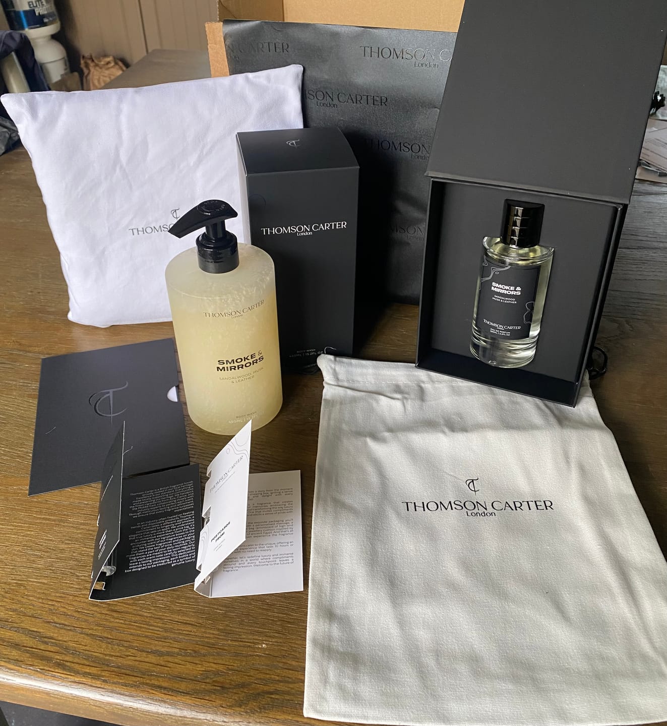 Customer photo review of Smoke & Mirrors | Eau de Parfum