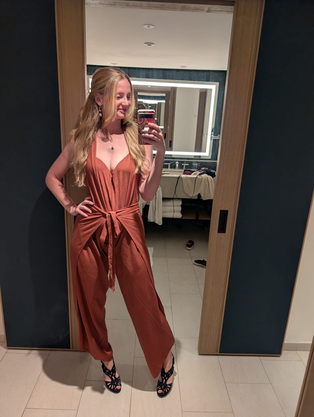 Customer photo review of Pant to Jumpsuit - Linen (Limited Edition)