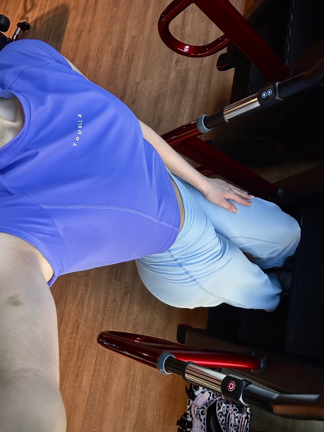 Customer photo review of W2257 - Kove Wide Leg Flare Leggings (Regular)