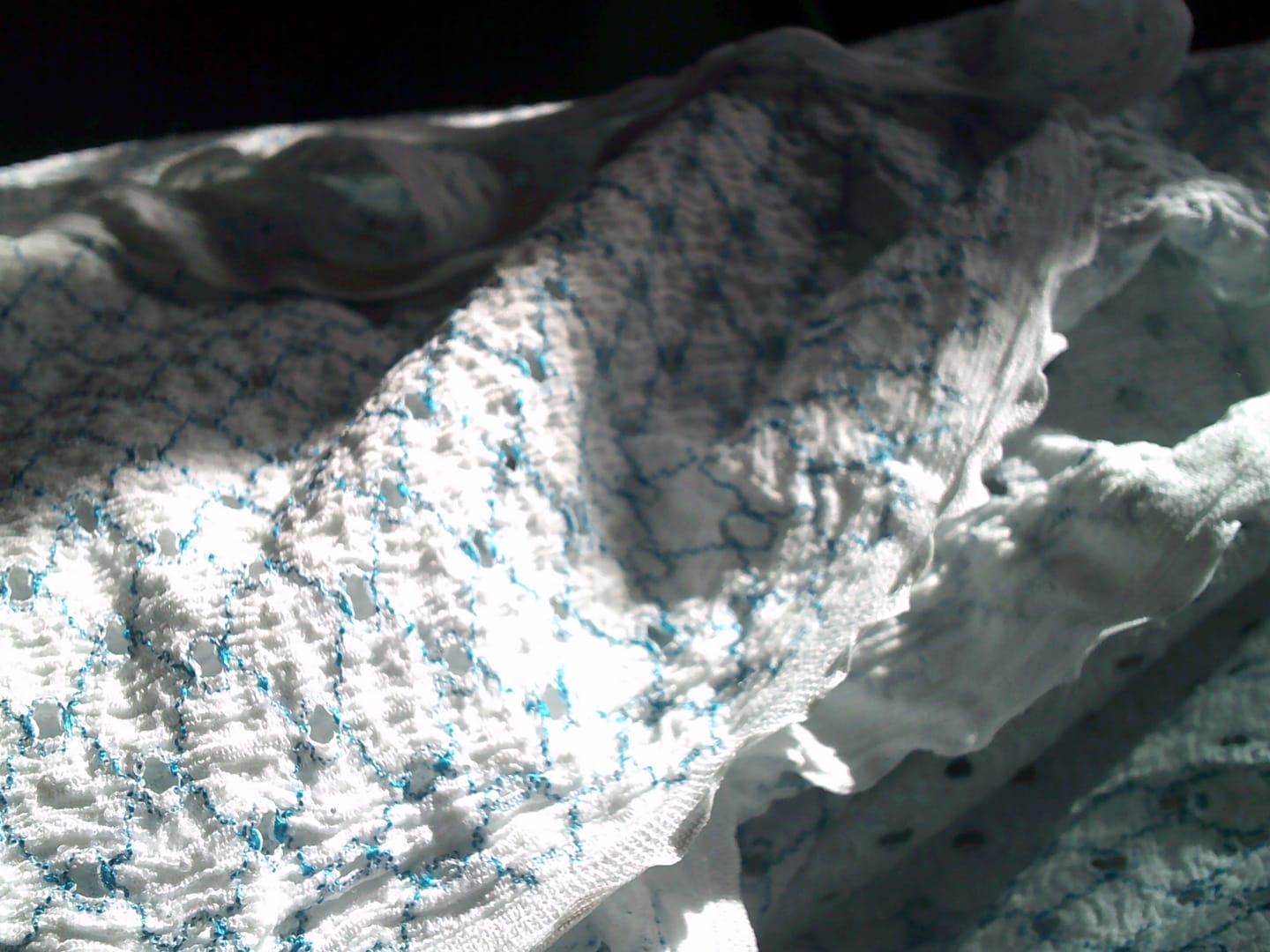 Customer photo review of Airy Prism Knitted Fabric