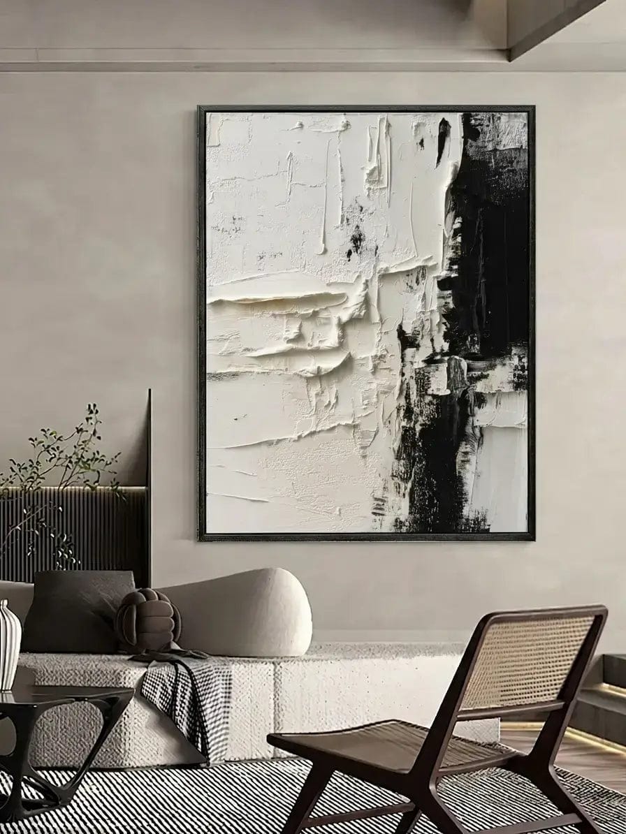 Customer photo review of Original Abstract Oil Painting #CXV066