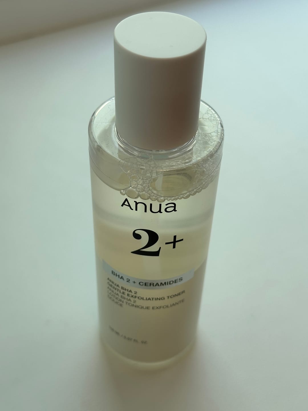 Customer photo review of Maigs toniks ādai ar pīlinga efektu un salicilskābi Anua BHA 2% Gentle Exfoliating Toner