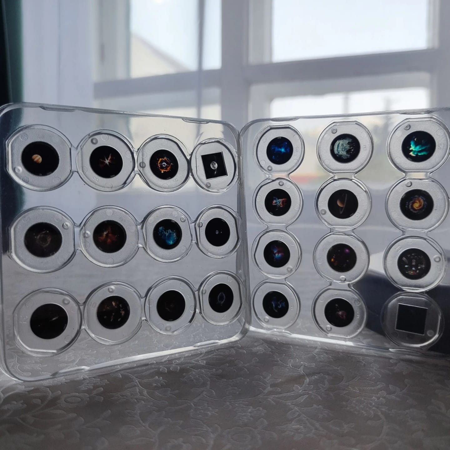 Customer photo review of Mini Proyector de Galaxia