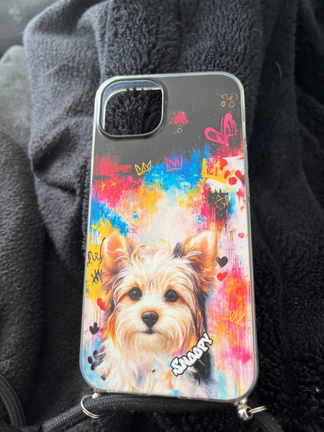 Customer photo review of Personalisierte Handyhülle - Graffiti
