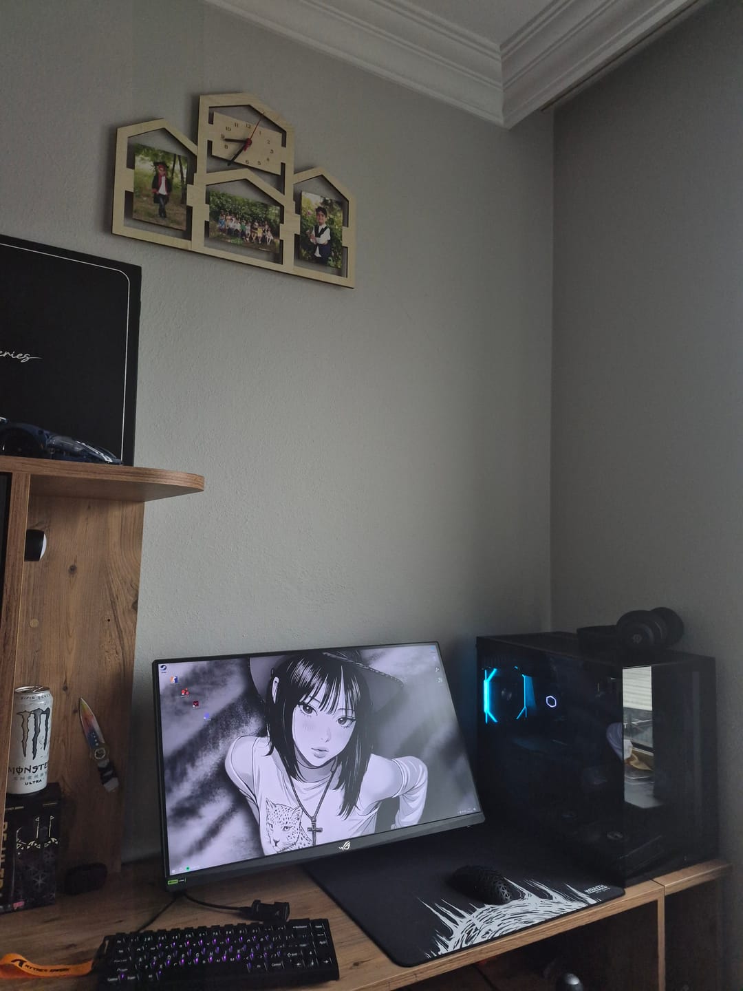 Customer photo review of Wraith Ace Series Poron Mousepad