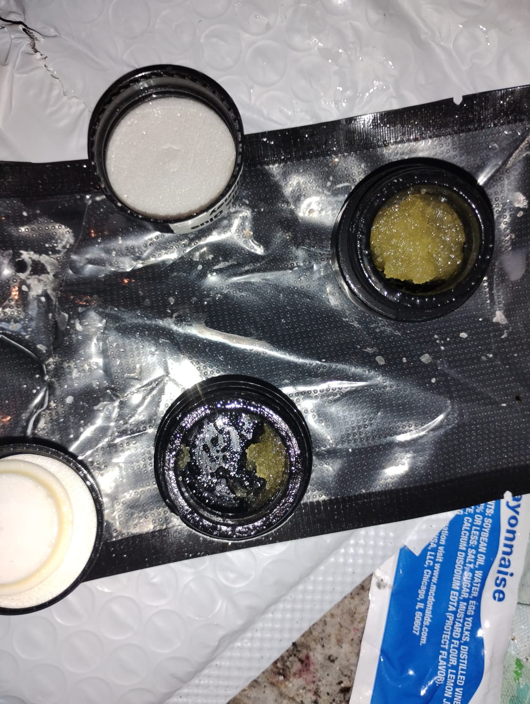 Customer photo review of Legendary Honey Crystal Gorilla Glue 3.5G (BOGO)
