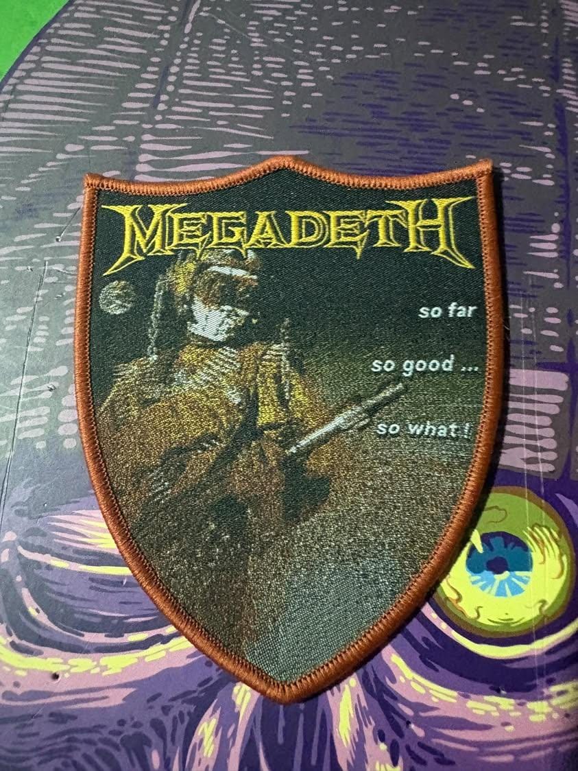 Customer photo review of Megadeth - So Far, So Good... So What! - Patch