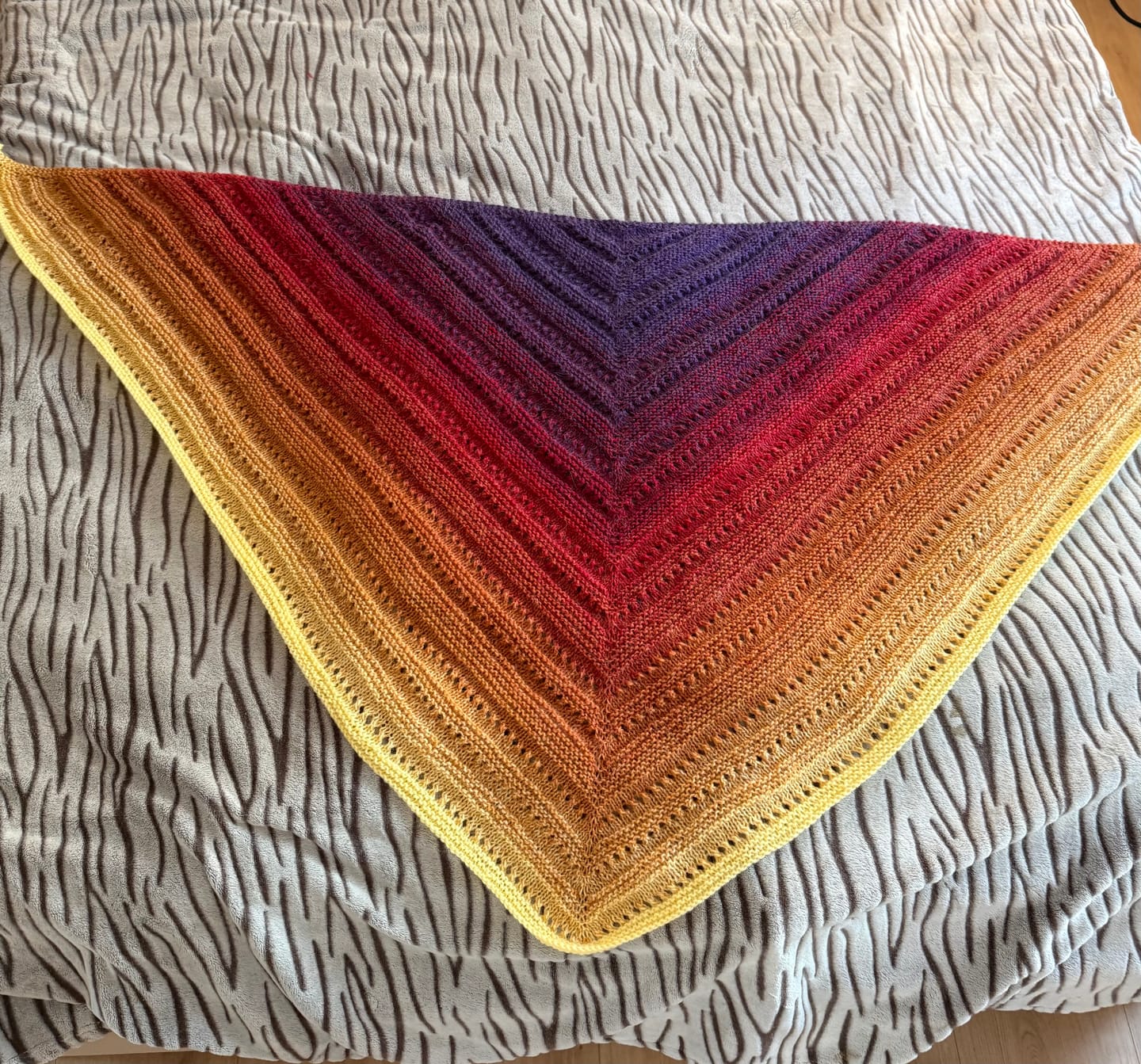 Customer photo review of YarnArt Flowers Alpaca