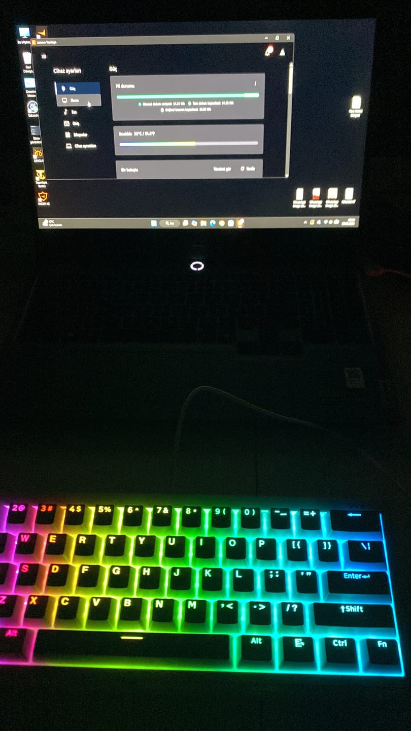 Customer photo review of Wraith W60 Klavye (Manyetik Switch / HE)