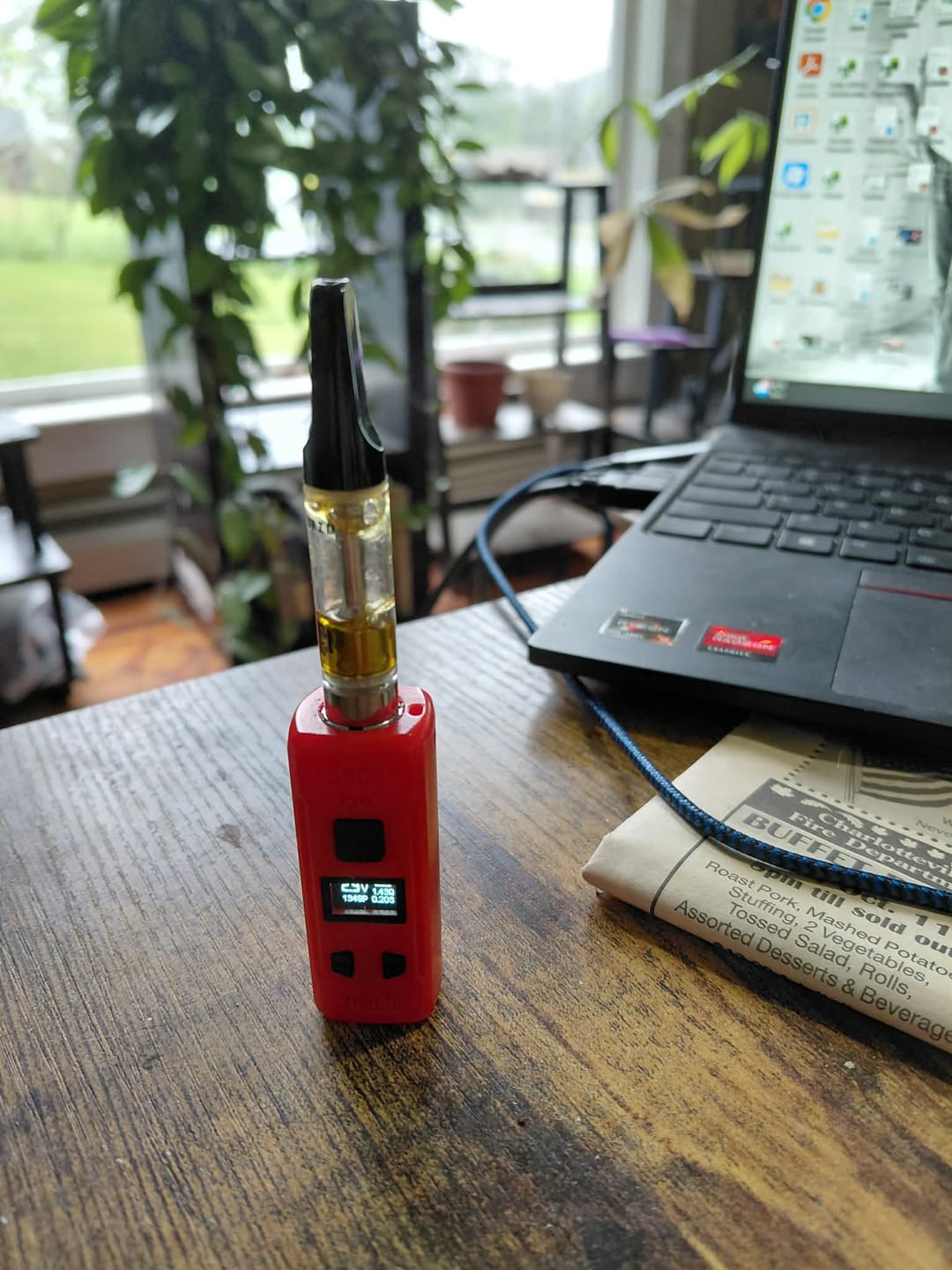 Customer photo review of Uncut Live Resin Cartridge | 1G