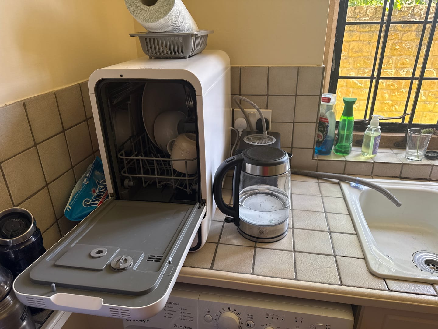 Customer photo review of Capsule Dishwasher