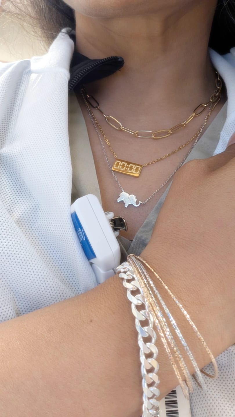 Customer photo review of BTS 00:00 Necklace