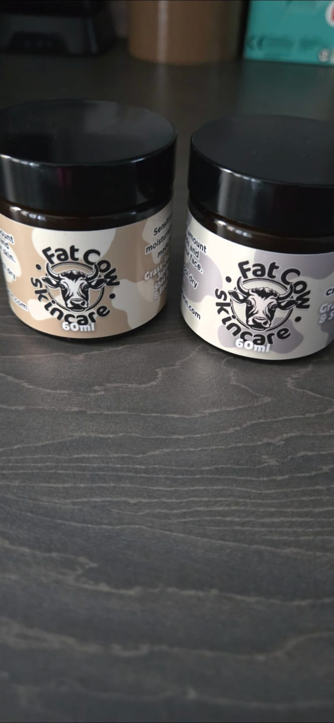 Customer photo review of Small Starter Kit | Grass-Fed Face Cream, Balm and Soap