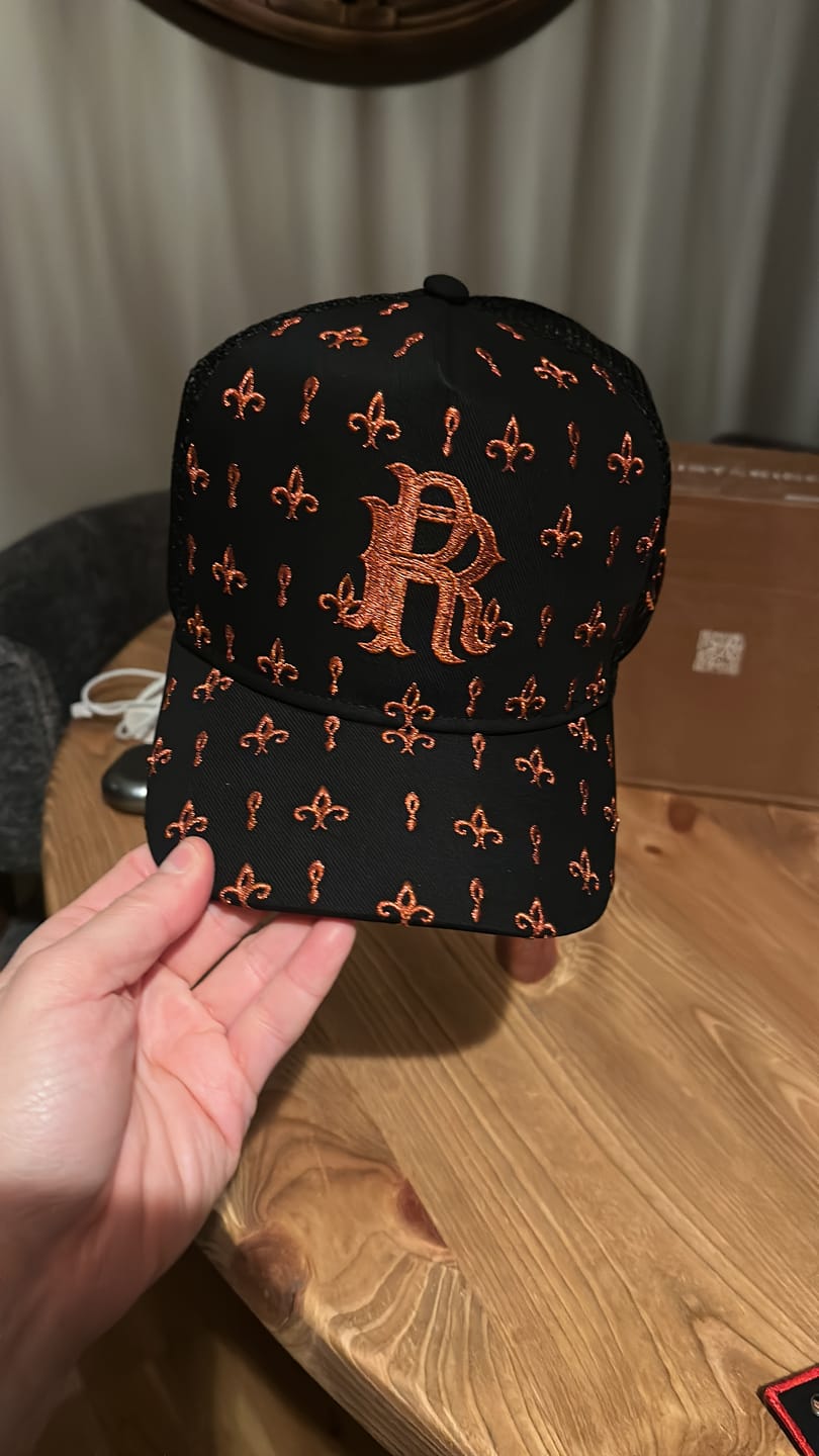 Customer photo review of Trucker Hat - Premium Collection - Regalia - Siyah - Bakır