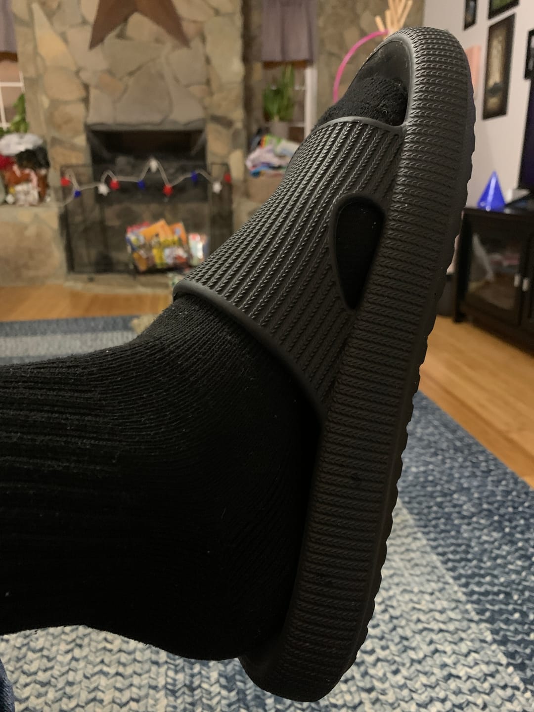 Customer photo review of Cloud Slides - Men's Original Cushion Comfort
