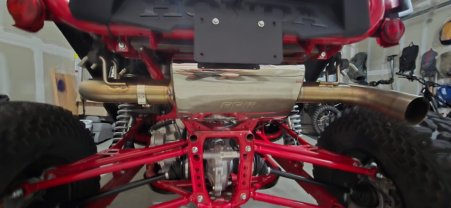 Customer photo review of RPM Honda Talon 1000 Sport Muffler, Slip-On Sport Muffler