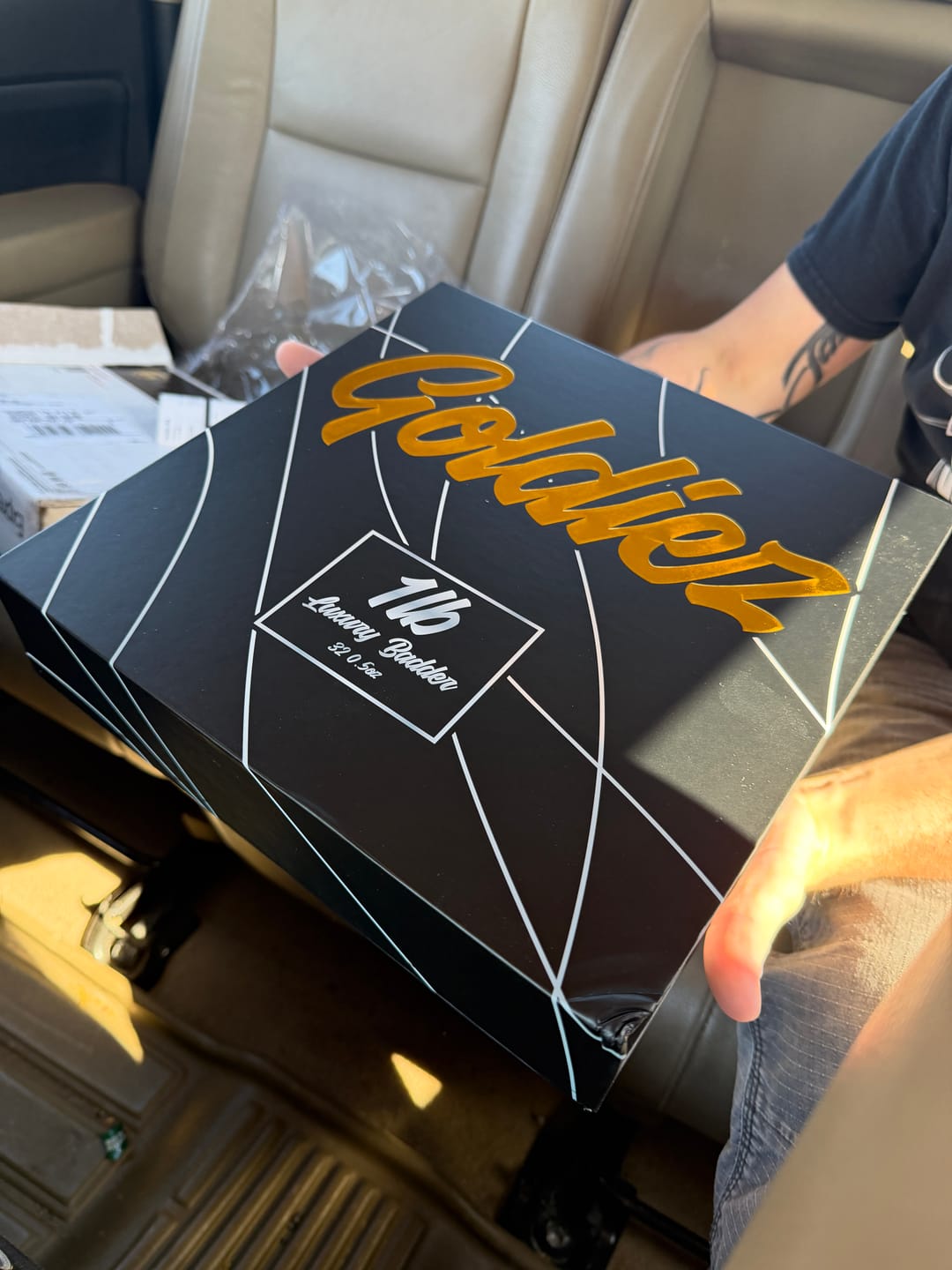 Customer photo review of Goldiez Badder Box - 1 LB - BULK