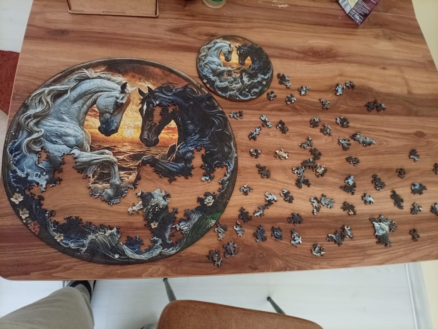 Customer photo review of Ebedi Düello - Ahşap Puzzle