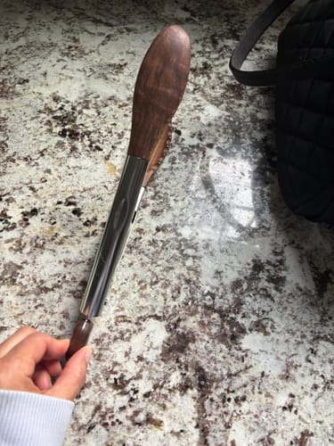 Customer photo review of Wooden Kitchen Tongs
