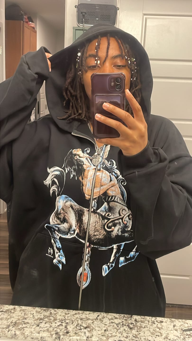 Customer photo review of ZODIAC HOODIES