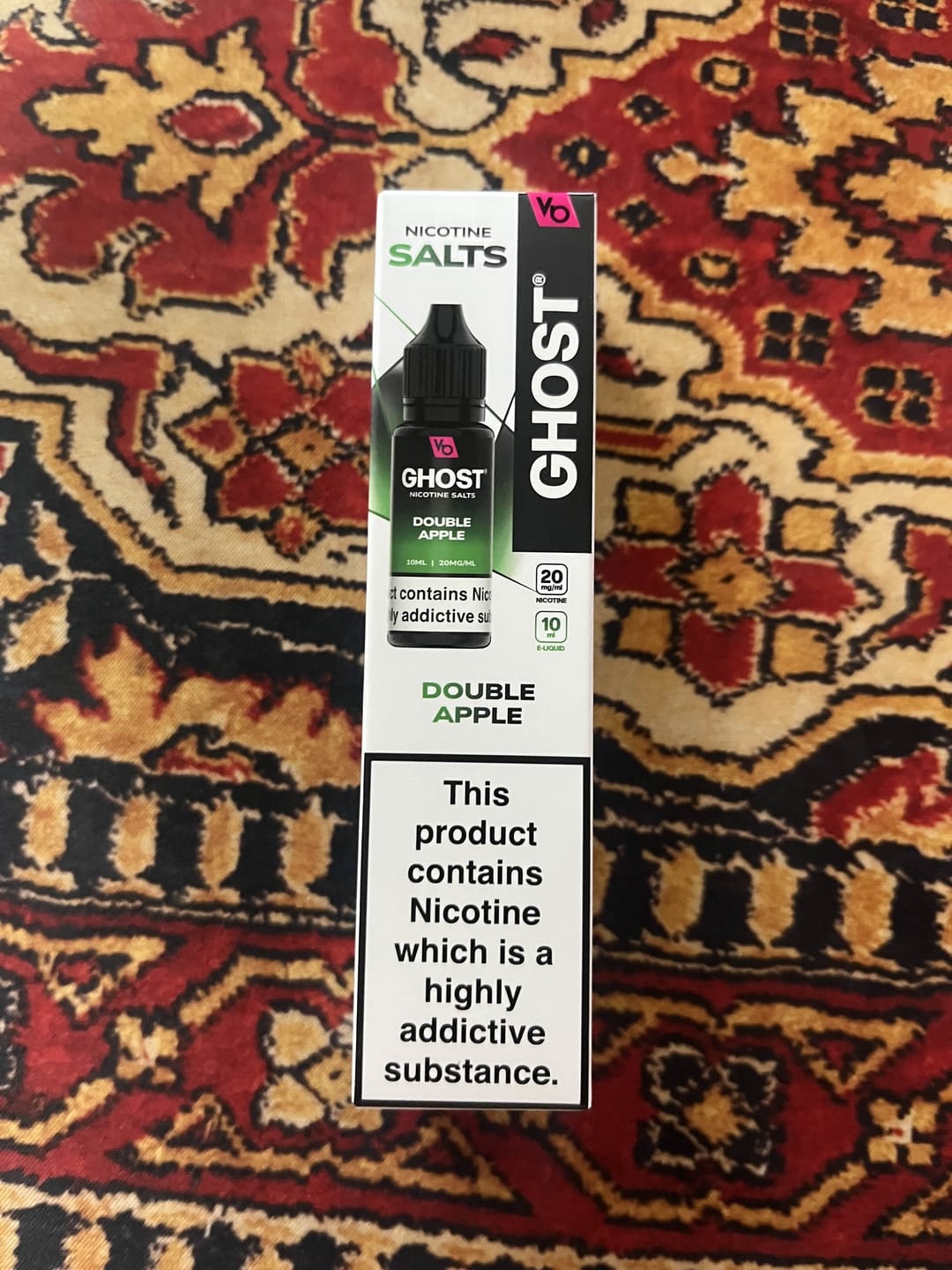 Customer photo review of Ghost - Salts 10ml – E Liquidy – Sole Nikotynowe – 2%