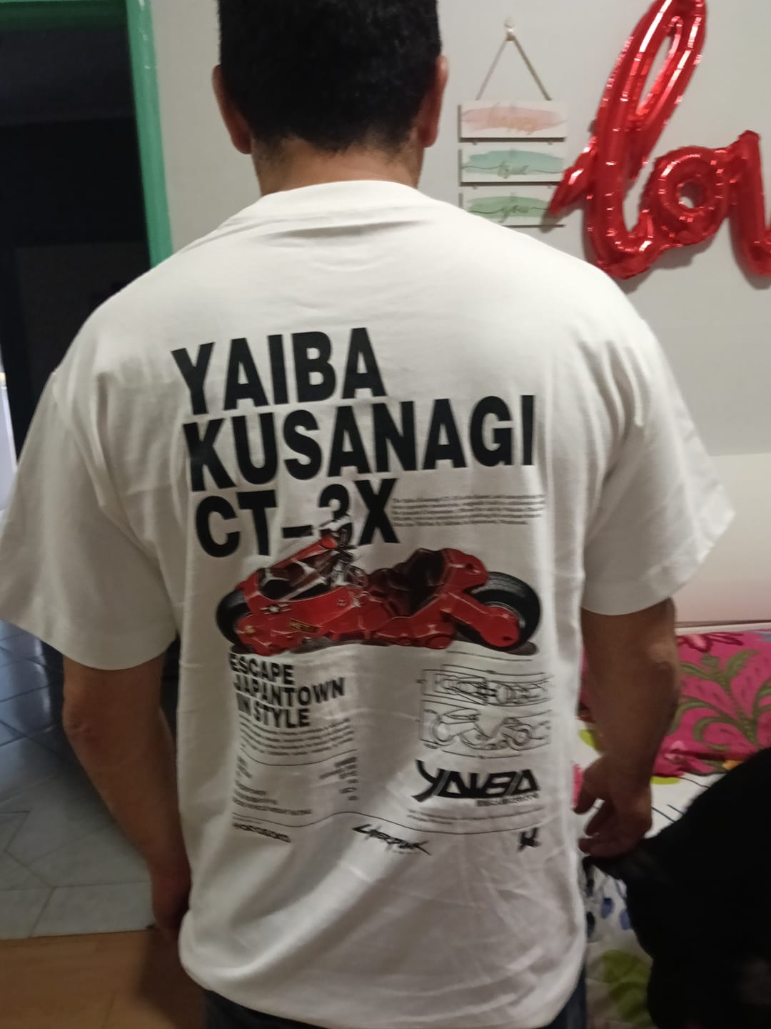 Customer photo review of Pure Cotton Yaiba Kusanagi CT-3X T-shirt