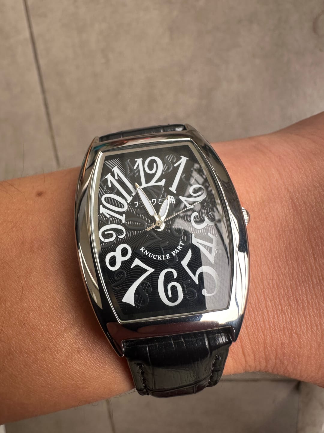 Customer photo review of Reloj Análogo Frank Miura FM00DC-BK Knuckle Part JDM