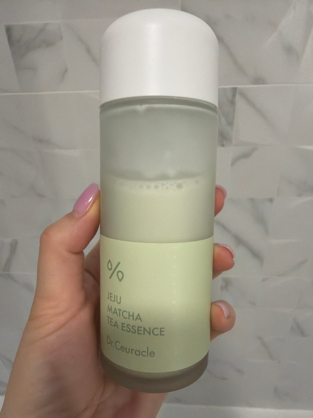 Customer photo review of Esență cremoasă Dr. Ceuracle Jeju Matcha Tea Essence 150 ml