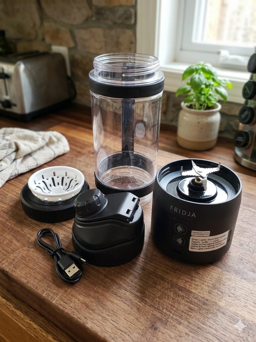 Customer photo review of f500 Portable Blender