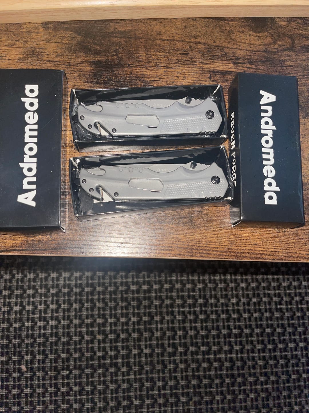 Customer photo review of Mystery Folding Knife