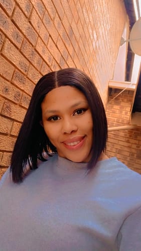Customer photo review of Budget Vietnamese Super Double Drawn Bone Straight 2x6 Closure 10" Natural Black Wig