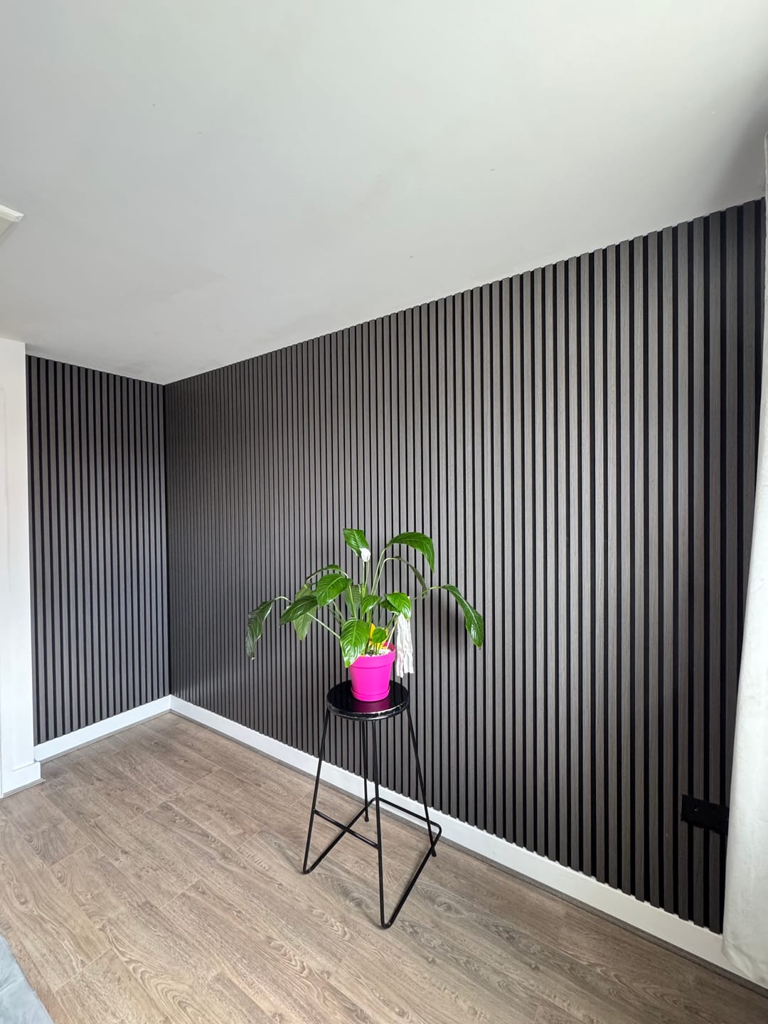 Customer photo review of Premium Acoustic Wall Panels - Light Grey
