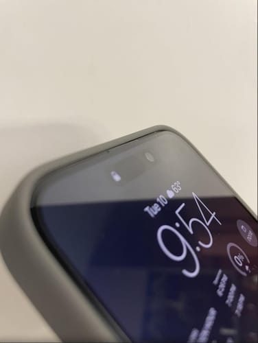 Customer photo review of New Ceramic Armor Screen Protector for iPhone