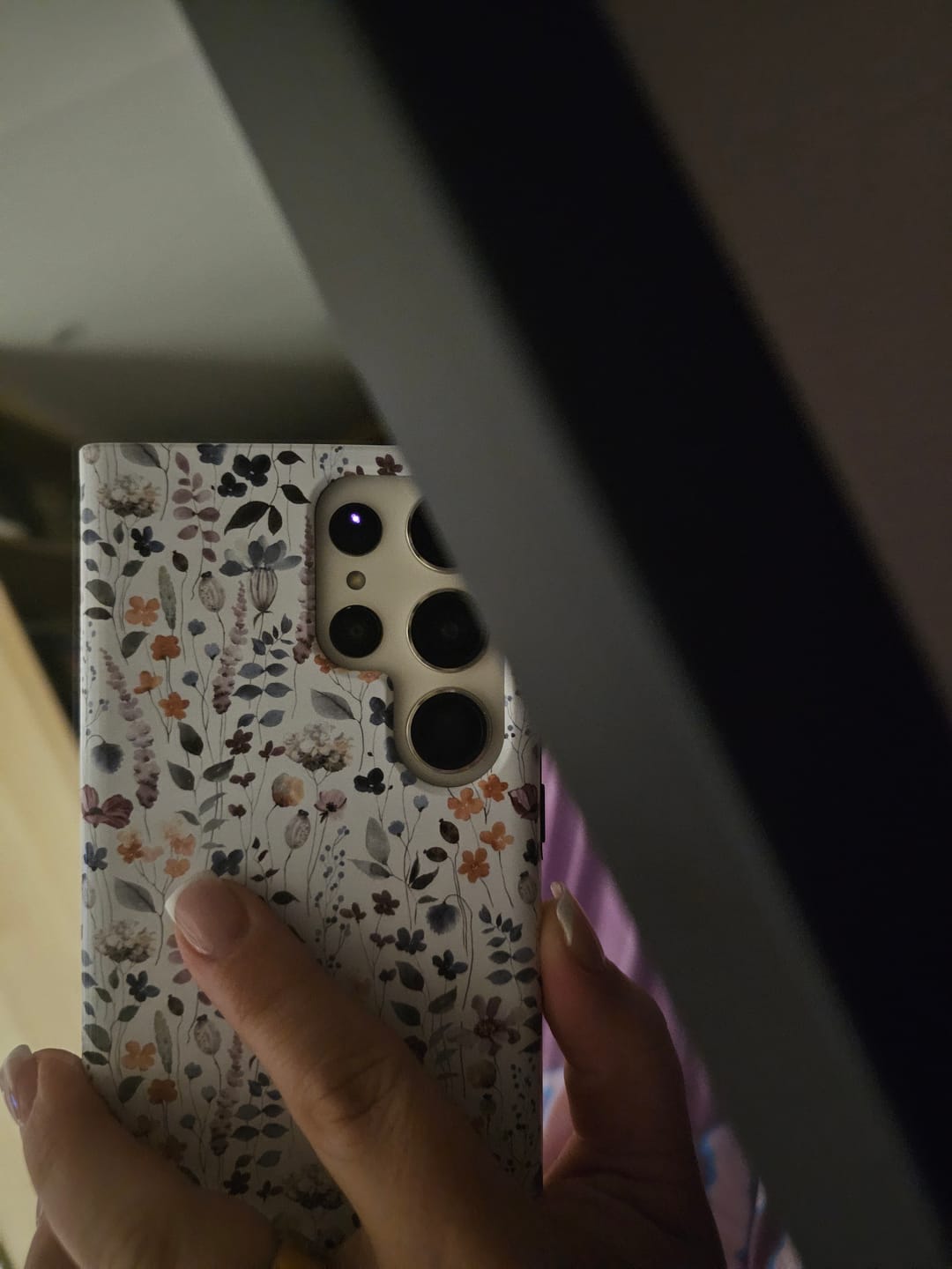 Customer photo review of Rustic Charm - Tough Phone Case