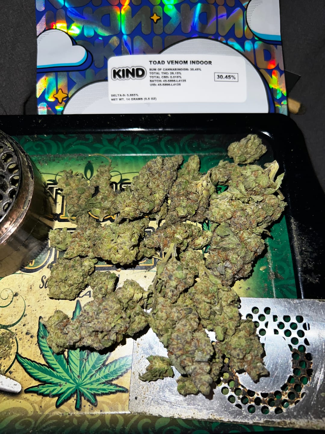 Customer photo review of Wedding Cake - 14 Grams Minis - Indica