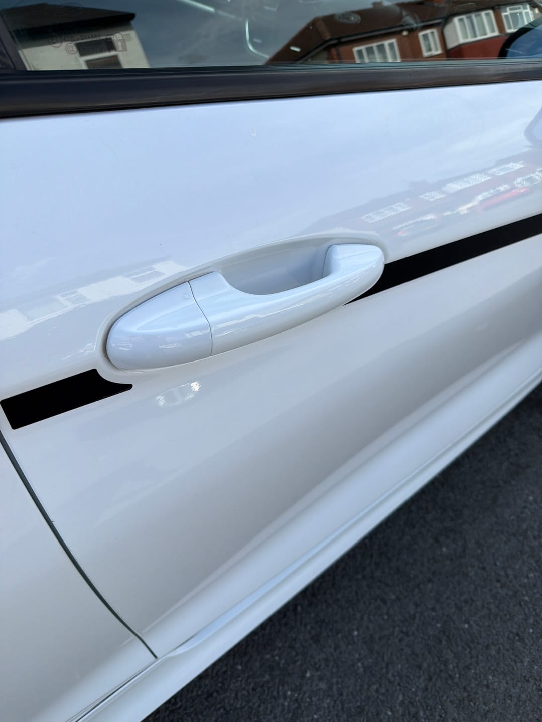Customer photo review of Standard Door Handle Lock Cover Mk8/8.5 Fiesta / Mk2/2.5 Puma