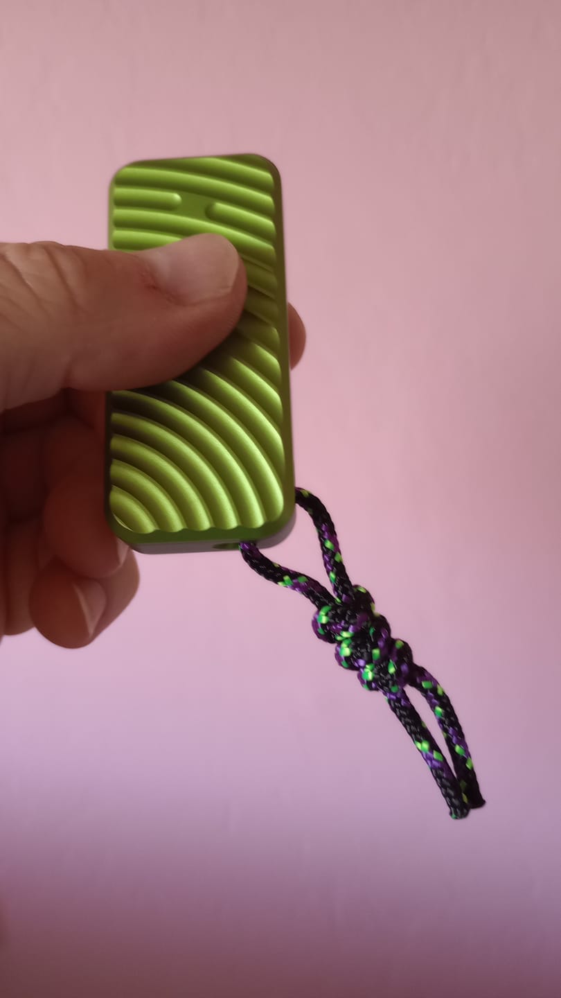 Customer photo review of Lone Star Knife Lanyard – Handmade Utility & Style