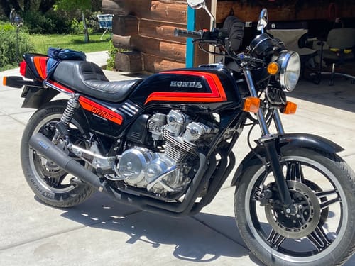 Customer photo review of CB Premium Chrome Mirror - Original Type - DOHC - Short 5" Stem
