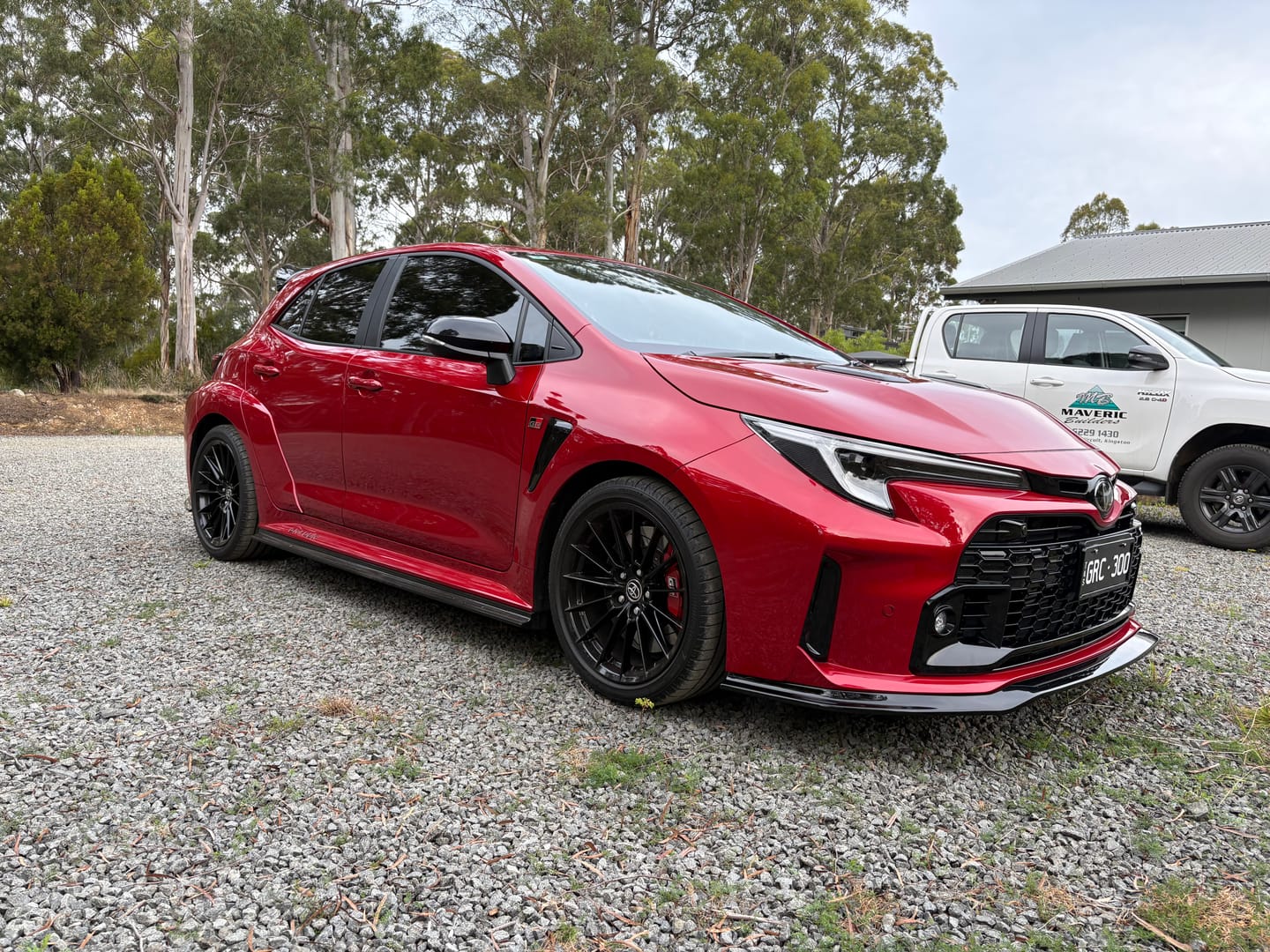 Customer photo review of Grow Style Side Skirts for Toyota GR Corolla Hatch 2022+