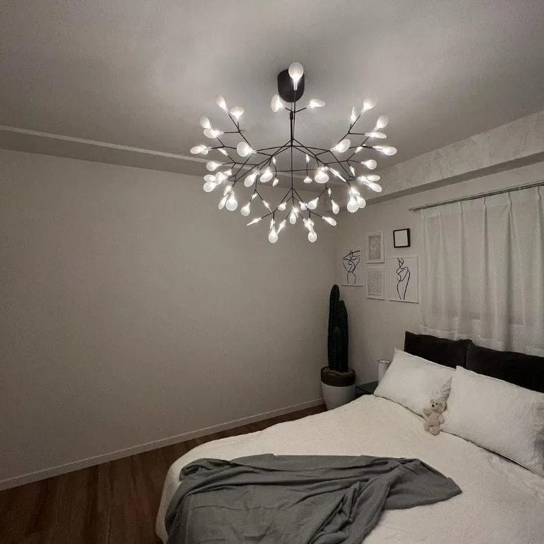 Customer photo review of Heracleum Rose Gold Branch Chandelier