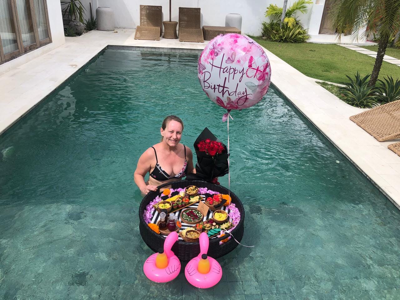 Customer photo review of 🇺🇸 Floating American Breakfast
