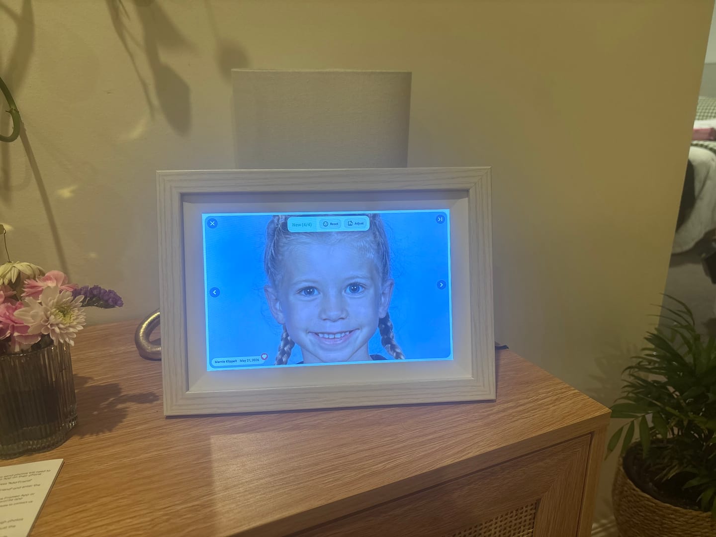 Customer photo review of Digital Photo Frame