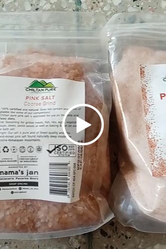 Customer video review of Chiltan Pink Salt [Set of 3] 100% Pure & Finest Quality