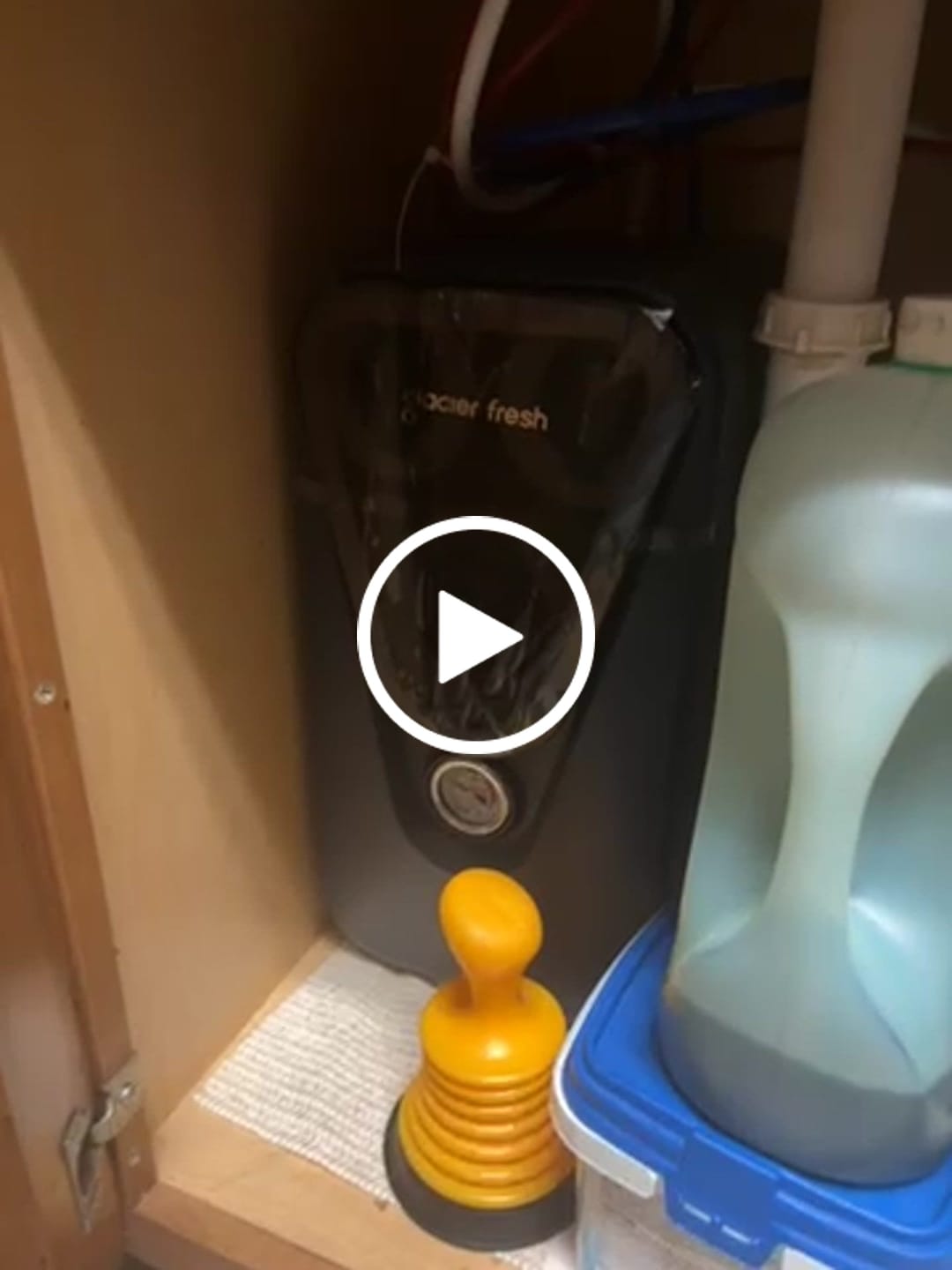 Customer video review of GlacierFresh U03 800GPD Undersink Reverse Osmosis System | 5-Stage RO Water Filter System | Reduce PFAS/PFOS