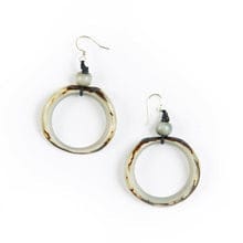 Customer photo review of Ring of Life Earrings