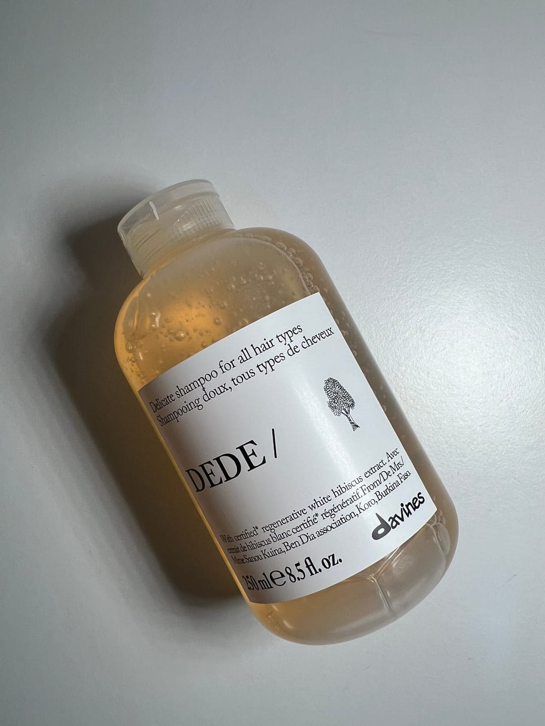Customer photo review of DEDE Shampoo