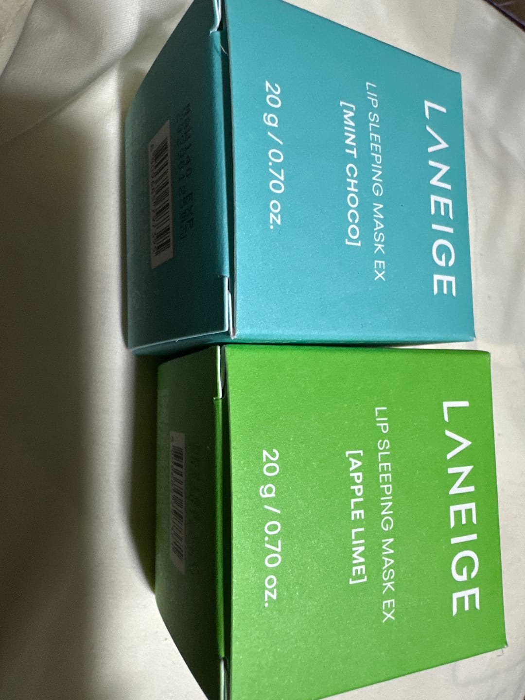 Customer photo review of [BTS JIN PICK] LANEIGE LIP SLEEPING MASK 20g